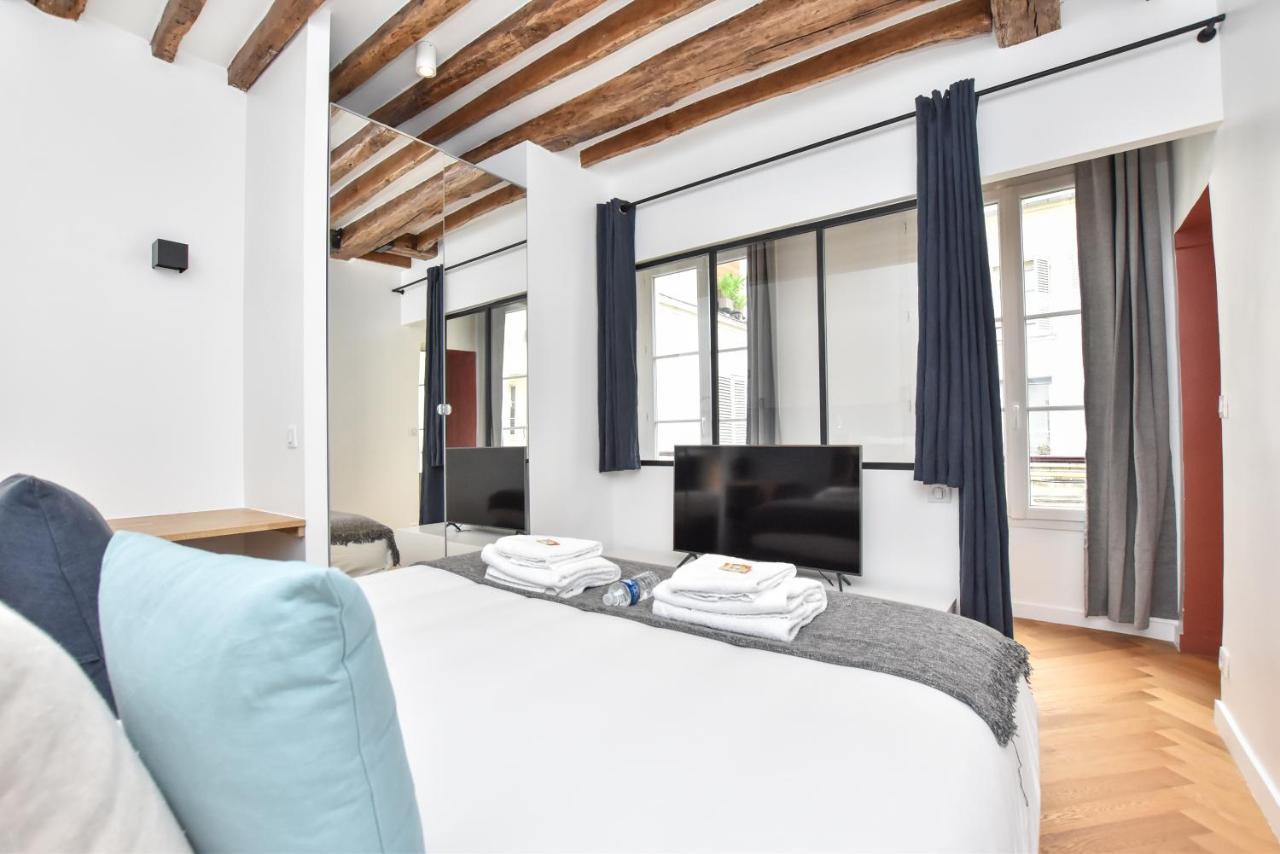 Authentic Apartment 1Br-4P Republique - Le Marais Paris Luaran gambar