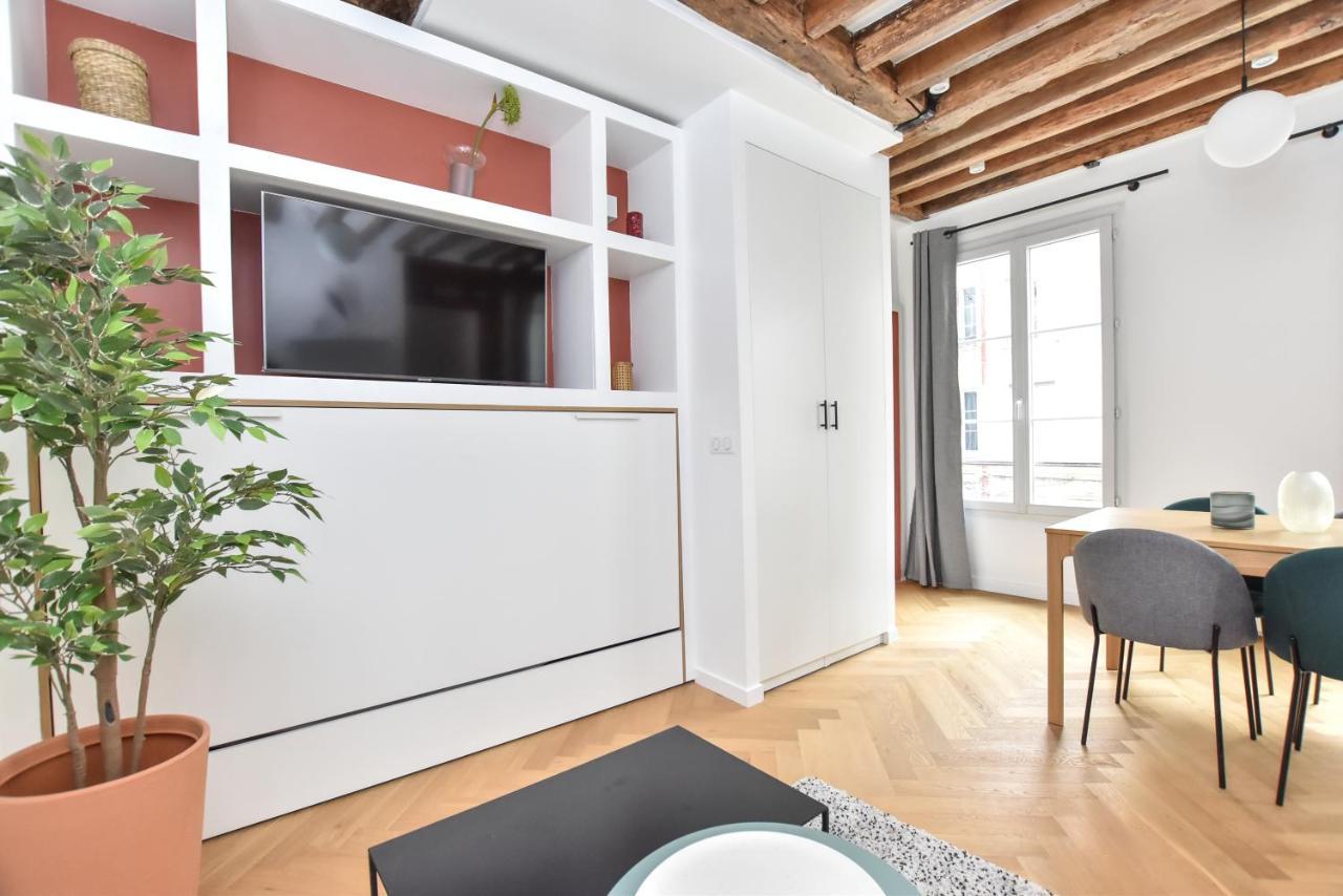Authentic Apartment 1Br-4P Republique - Le Marais Paris Luaran gambar