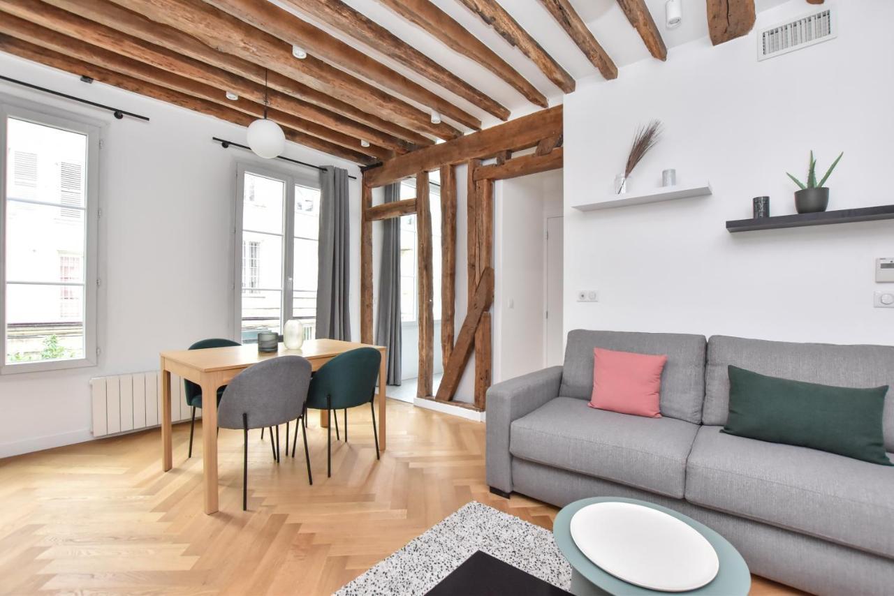 Authentic Apartment 1Br-4P Republique - Le Marais Paris Luaran gambar