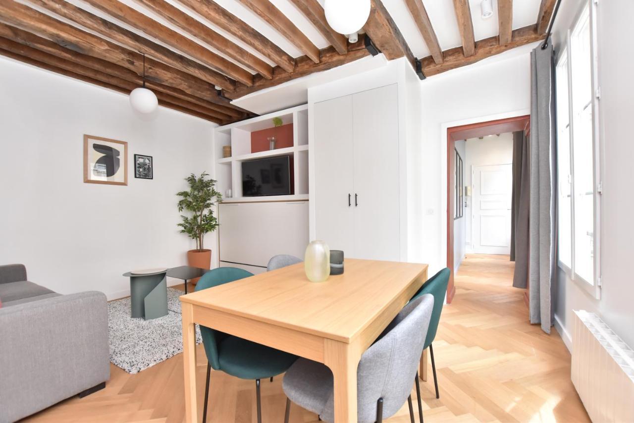 Authentic Apartment 1Br-4P Republique - Le Marais Paris Luaran gambar